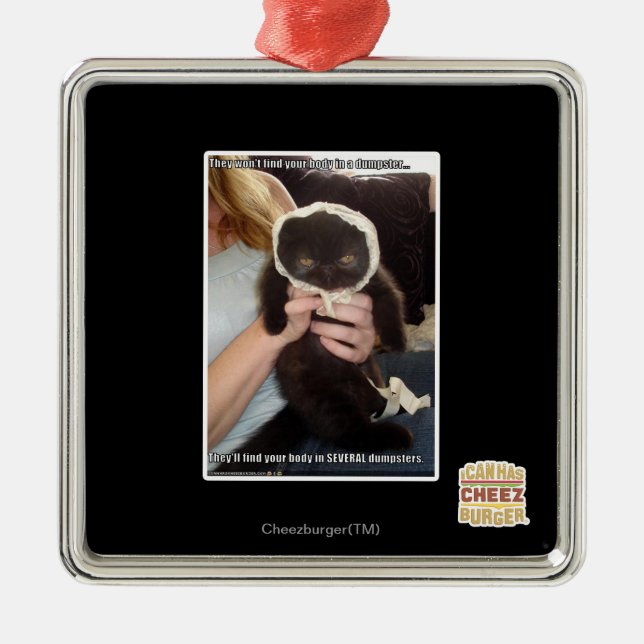 In einigen Müllcontainern Silbernes Ornament (Vorne)