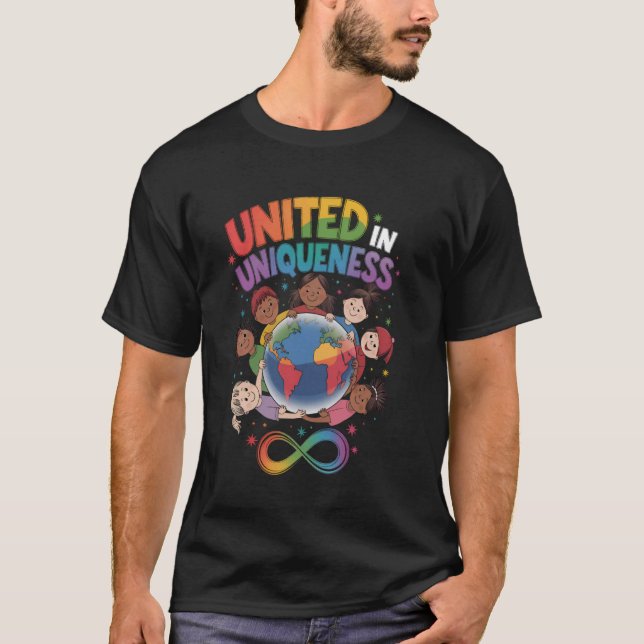 In Einzigartigkeit vereint World Of Unity Tee (Vorderseite)
