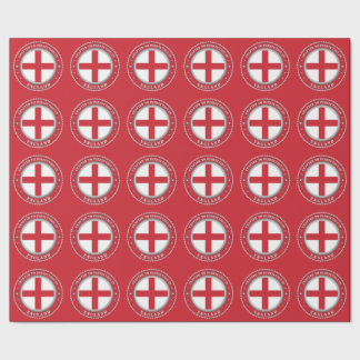in England nach Perfektion gefertigt Geschenkpapier