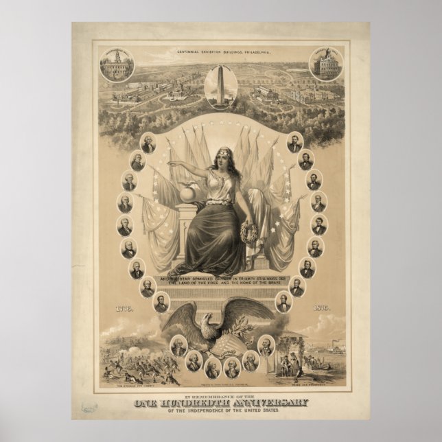 In Erinnerung an den 100-jährigen Jubiläum Poster (Vorne)