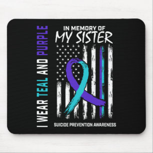 In Erinnerung an meine Schwester Suizid Awareness Mousepad