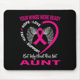 In Erinnerung an meine Tante Brustkrebs-Bewusstsei Mousepad