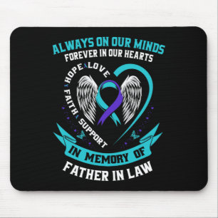 In Erinnerung an meinen Vater im Jura Selbstmordbe Mousepad