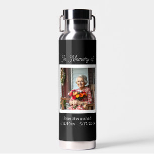 In Erinnerung Foto-Andenken-Geschenk Trinkflasche