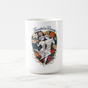 In Ewigkeit Verbundenes T-Shirt Elegantes Paar Kaffeetasse