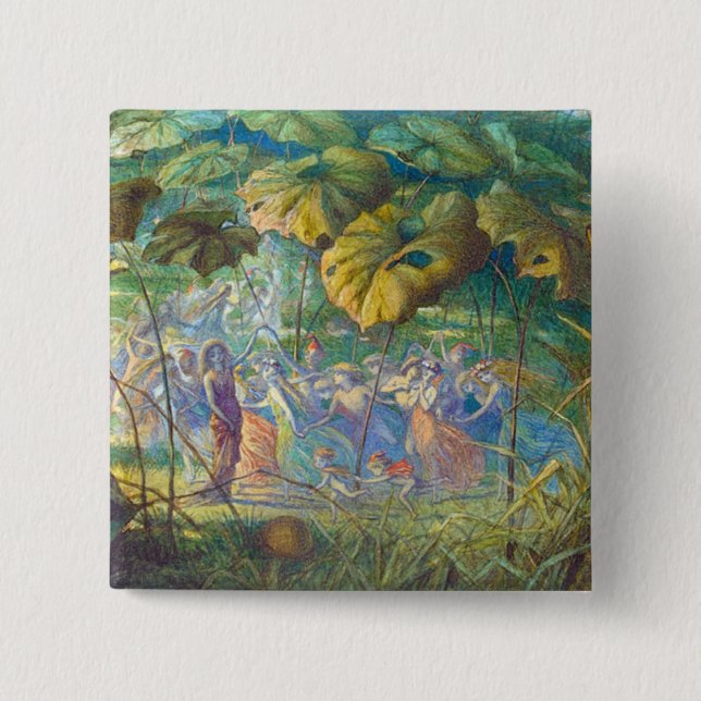 In Fairyland: Ein Elfin-Tanz Button (Vorderseite)