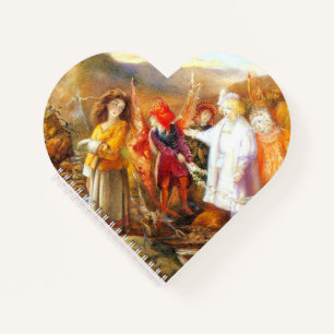 In Fairyland John Anster Fitzgerald Notizbuch