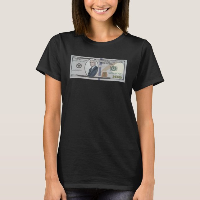 In Fauci vertrauen wir auf 100 Dollar-Rechnung T-Shirt (Vorderseite)