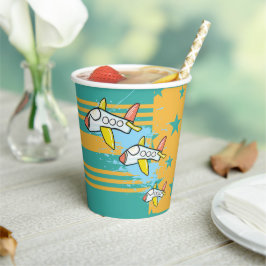 In Flight Pappbecher