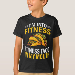In Form Taco im Mund lustig Cinco de Mayo T-Shirt