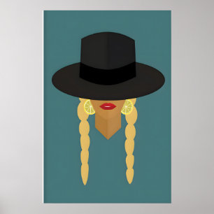 In Formation Inspiriertes Original-Icon-Design Poster