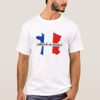 in france Landkarte Etikett fabrique