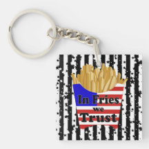 In Fries We Trust Kissen 