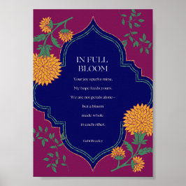 In Full Bloom Poster