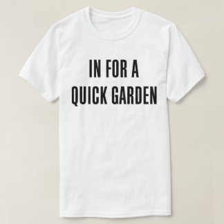 In für einem schneller Garten-Retro schweren T-Shirt