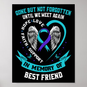 In Gedenken an den liebevollen besten Freund Selbs Poster