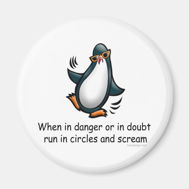 In Gefahr oder im Zweifel Magnet (Vorne)