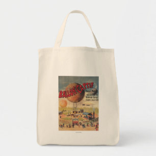 In Gefangenschaft gehaltene Ballonfahrten auf eine Tragetasche
