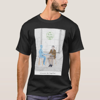 In Gesprächen Alan Turing und Friend T-Shirt