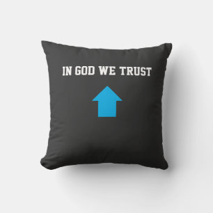 In God We Trust – Faith & Hope Ästhetik Kissen