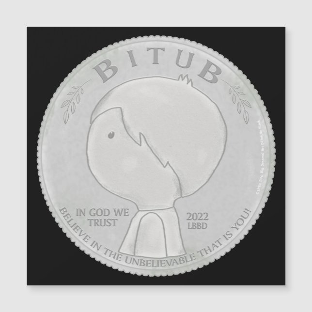 In God We Trust Magnetkarte (Vorderseite)