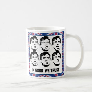 In Gord vertrauen wir Tasse