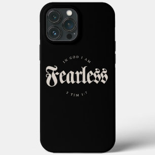 In Gott bin ich furchtlos 2 Tim 1:7 Christlich Case-Mate iPhone Hülle