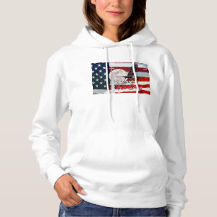In Gott trauen wir der weiblichen Hoodie