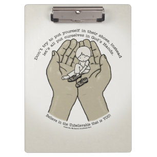 In Gottes Händen Klemmbrett