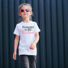 In große Schwester befördert Baby T-shirt