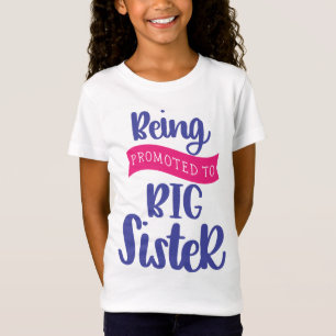 In große Schwester befördert werden T-Shirt
