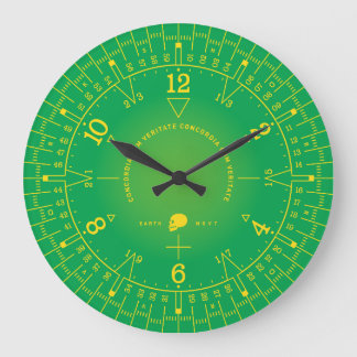 In Harmonie mit der Wahrheit Große Wanduhr