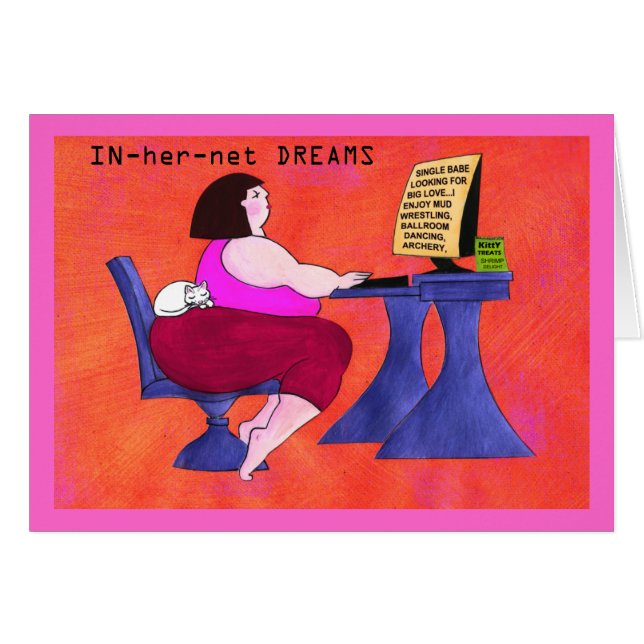 "IN-HER-NET-TRÄUME" (Vorderseite (Horizontal))