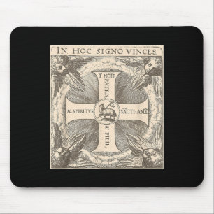 In Hoc Signo Vinces Lamm Gottes In Diesem Zeichen  Mousepad