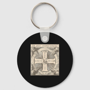 In Hoc Signo Vinces Lamm Gottes In Diesem Zeichen Schlüsselanhänger