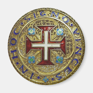 In-hoc-Signo-vinces-Tempelmagnete Magnet