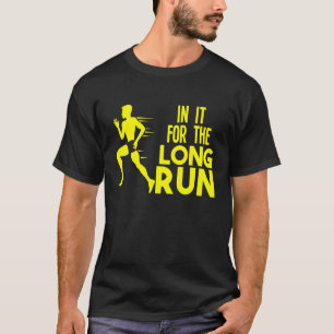 In ihm für den langjährigen Marathonläufer Qu T-Shirt