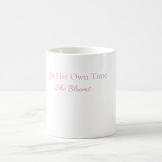 In ihrer eigenen Zeit erblüht Tasse | Feminine Tas