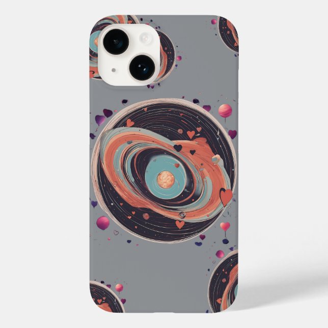 💖 🌠 "In Ihrer Umlaufbahn gefangen" Case-Mate iPhone 14 Hülle (Rückseite)