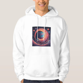 💖 🌠 "In Ihrer Umlaufbahn gefangen" Hoodie