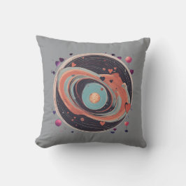 💖 🌠 "In Ihrer Umlaufbahn gefangen" Kissen