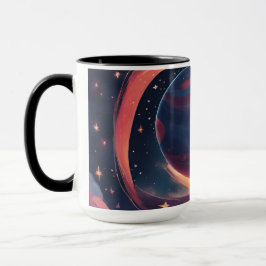 💖 🌠 "In Ihrer Umlaufbahn gefangen" Tasse