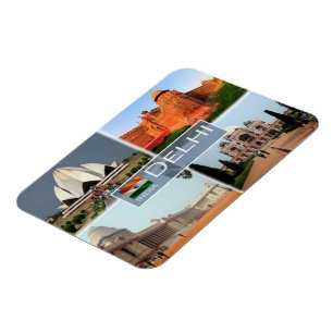 IN Indien - Delhi - Indisches Präsidialhaus - Magnet