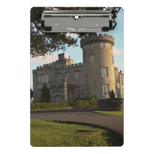 In Irland Eingang zum Schloss Dromoland Mini Klemmbrett