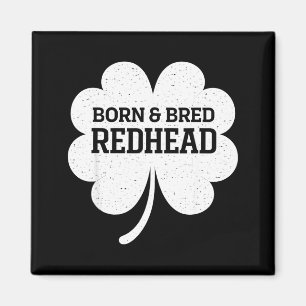 In Irland geborene und aufgewachsene Rothaarige -  Magnet