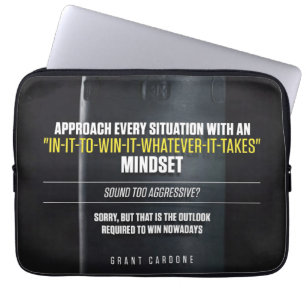 In it to win it Mindset - Workout Motivierend Laptopschutzhülle