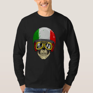 In Italien hergestellte coole italienische Flagge  T-Shirt