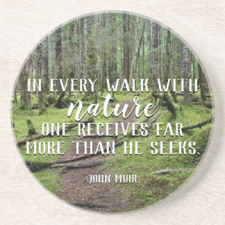 In jedem Weg mit Natur-Sandstein-Untersetzer Getränkeuntersetzer