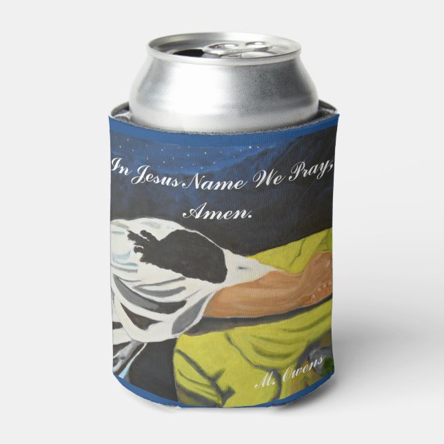 In Jesus Name beten wir Custom können kühler Dosenkühler (Kanne Vorderseite)