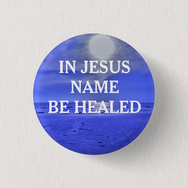 IN JESUS NAME BUTTON (Vorderseite)